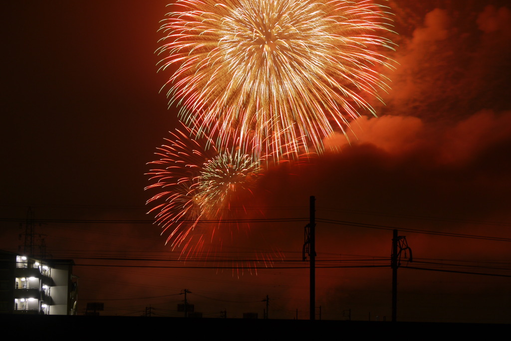 刈谷市わんさか祭り 花火2