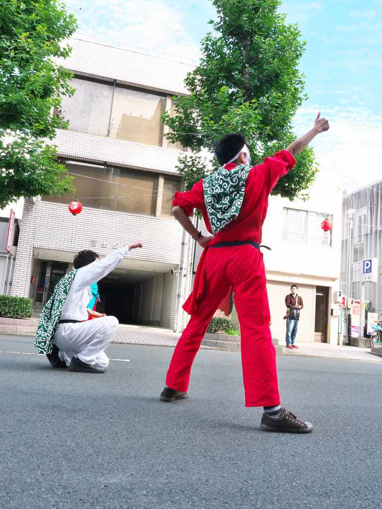 行くぞー、おー。