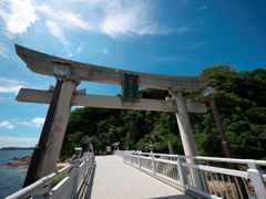 夏の鳥居