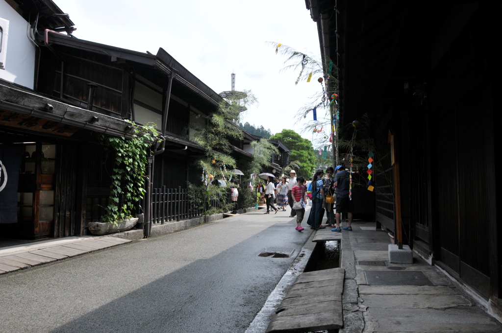 飛騨高山　古い町並み１