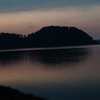 湖山池の夕暮れ