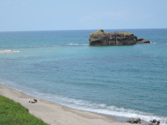 白兎海岸と釣り