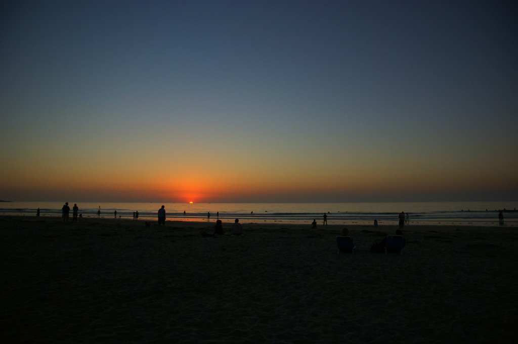 Sunset in the west coast of San Diego 2