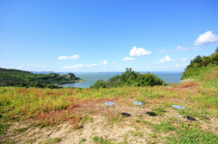 豊島美術館 - 海を眺める