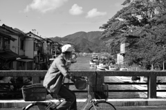 漁村の風景