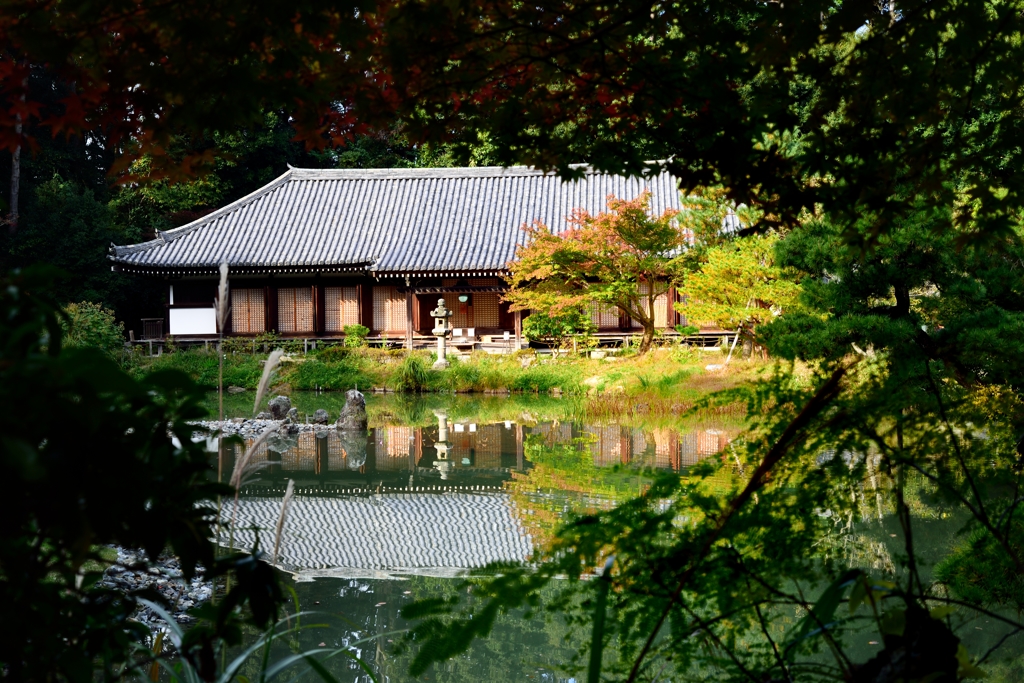 浄瑠璃寺 水鏡