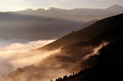 釈迦ヶ岳遠景