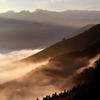 釈迦ヶ岳遠景
