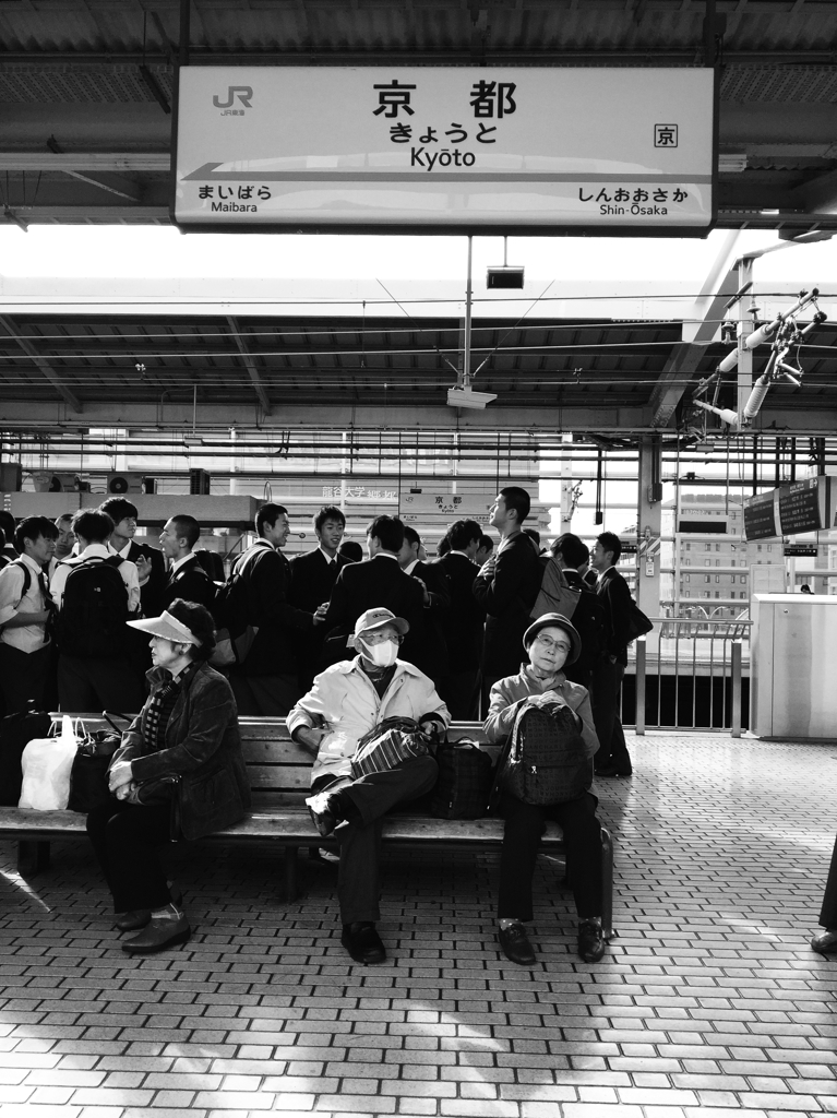 京都駅12番線ホーム