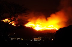 若草山　山焼 2