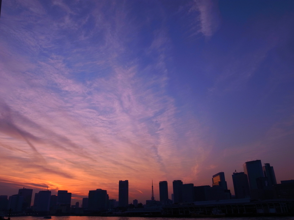 東京の空