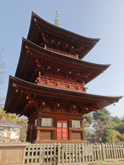 川口　西福寺　三重塔