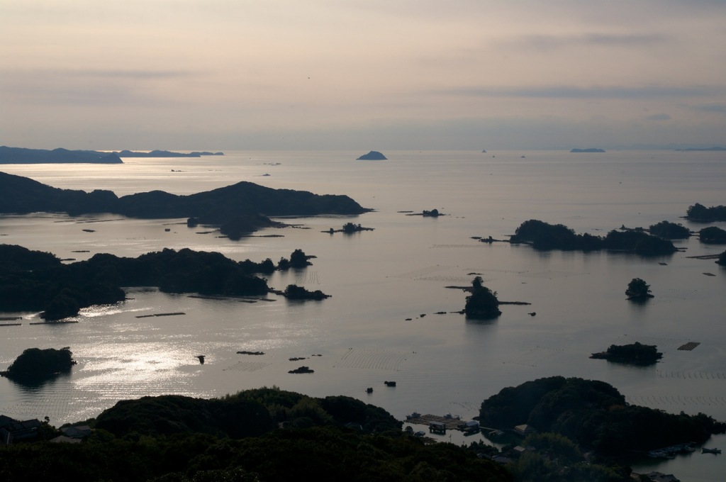 あいにくの九十九島