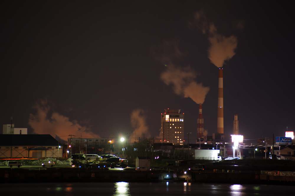 苫小牧の夜景