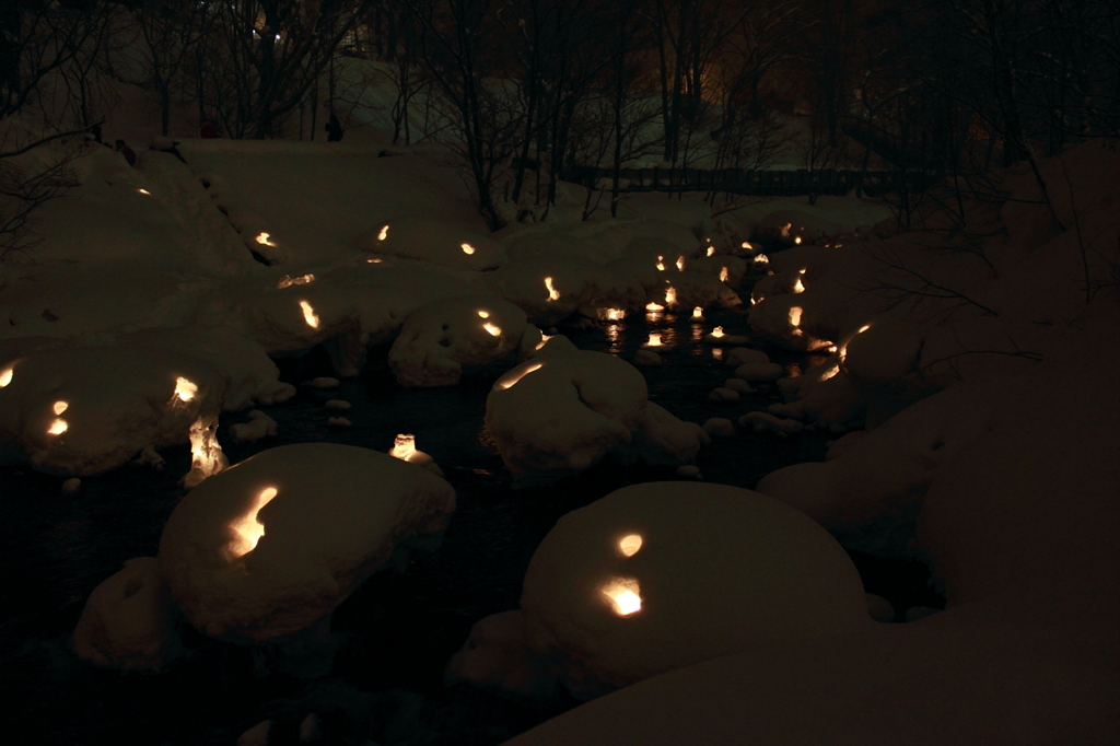 雪あかり　2012　朝里