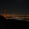 Golden　BridgeとSFの夜景