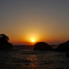 堂ヶ島の夕陽