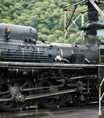 SLやまぐち号ターンテーブル（転車台)編9