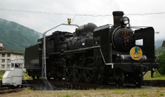 SLやまぐち号ターンテーブル（転車台)編5