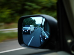 ハマーリムジン　イン　ミラー