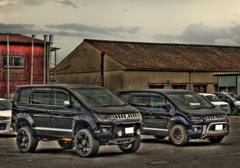 三菱Dにてプチオフ！HDR加工！