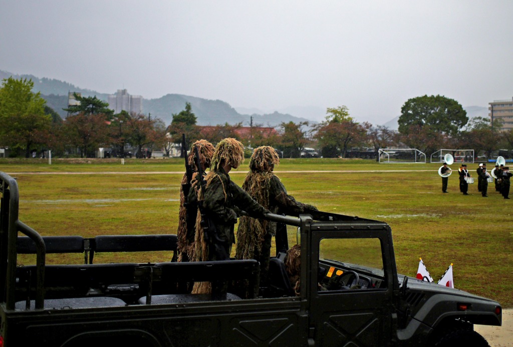 ☆陸上自衛隊山口駐屯地創設55周年記念行事5