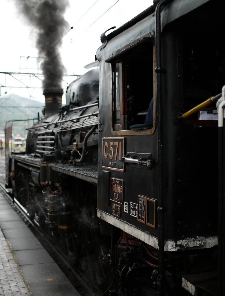 SLやまぐち号出発編16