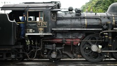 SLやまぐち号ターンテーブル（転車台)編10