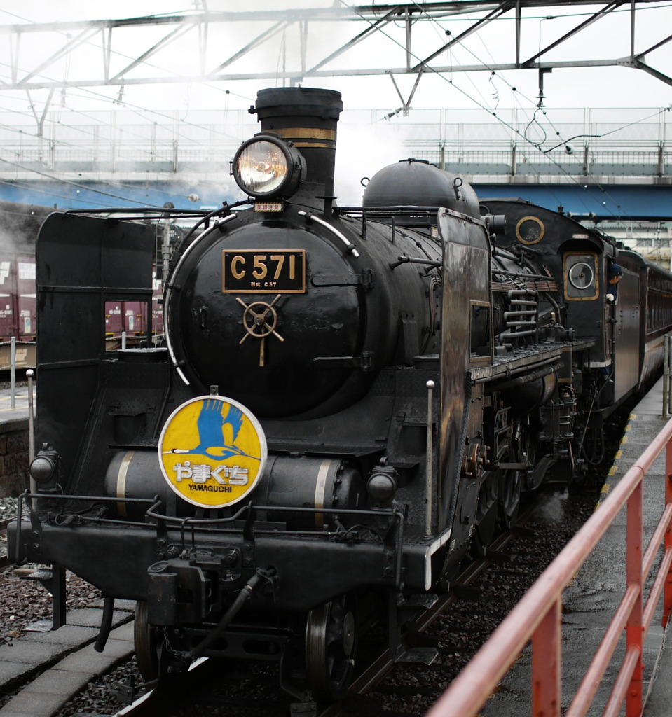 SLやまぐち号出発編12