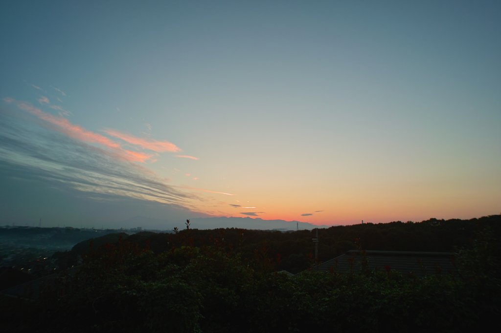 夕方