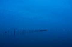 琵琶湖　夕景