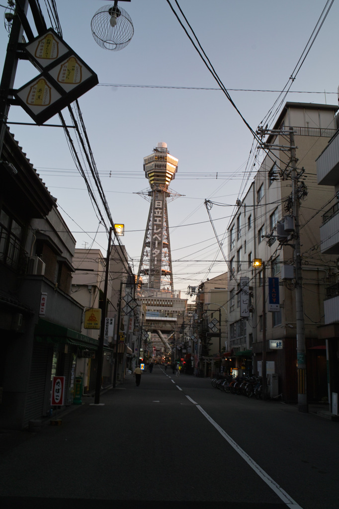 四天王寺から通天閣へ