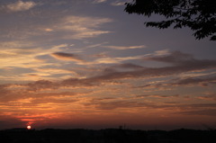 夕日－２