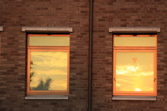 夕日－１