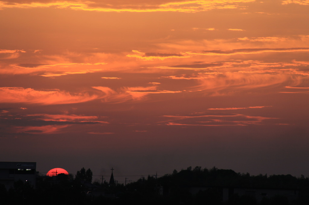 夕日－６