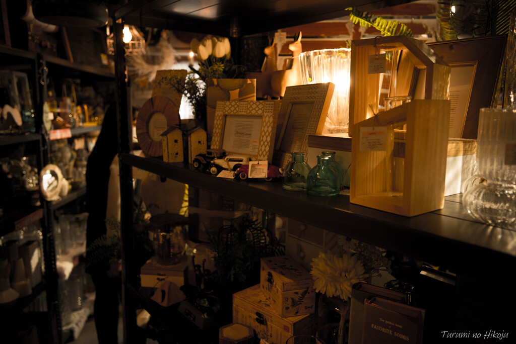 アンティークな小物店