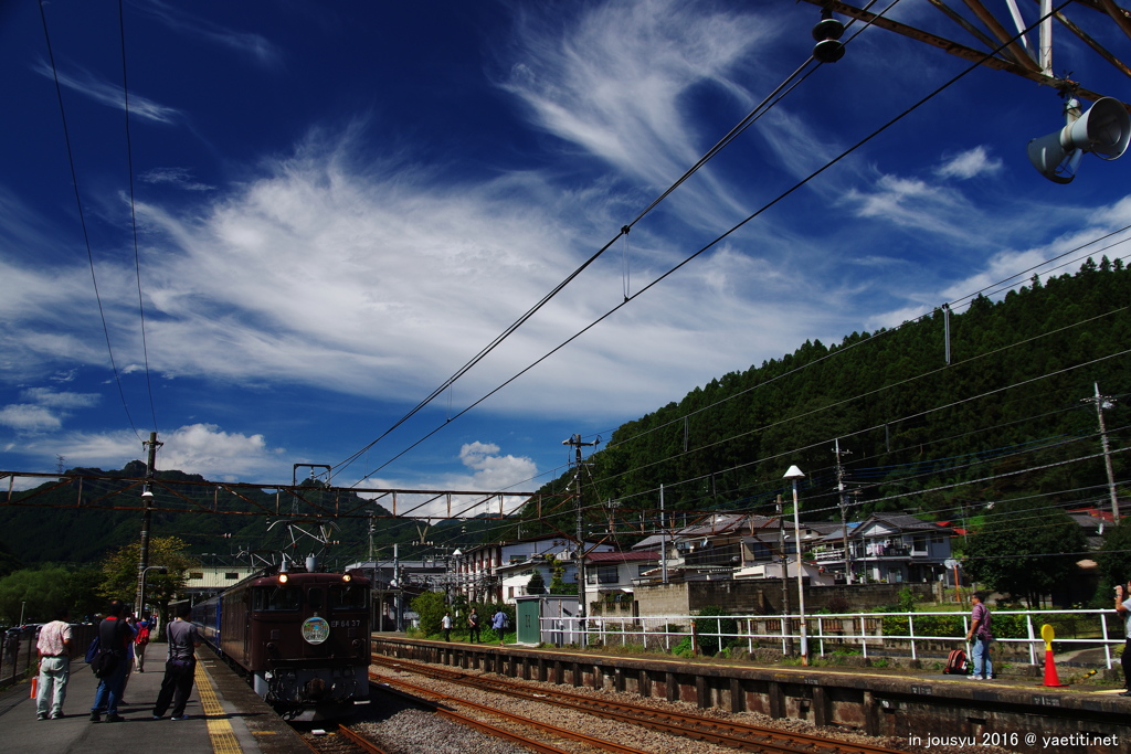 信越本線の旅でござんす。