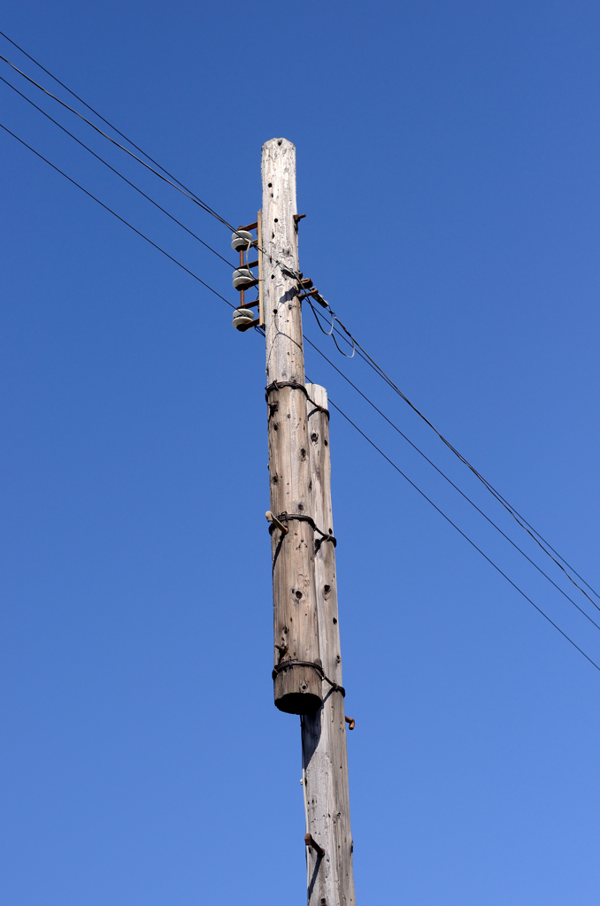 電信柱の哀愁