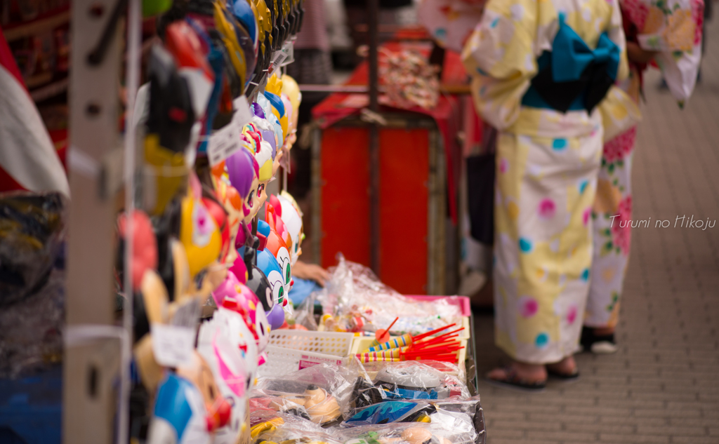 縁日は楽し
