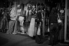 Second-hand clothing store
