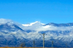 甲斐の国　雪景色