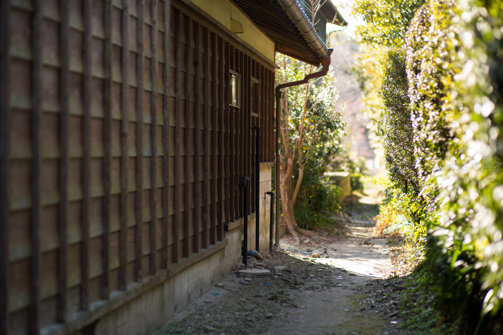 大多喜の裏路地