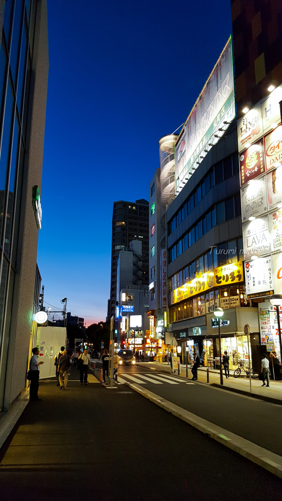 夕暮れ　関内辺り