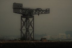 霧雨の中で港が見れる日は・・・
