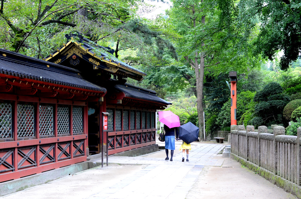 続々　谷中・秋雨・そぼ降る・・・