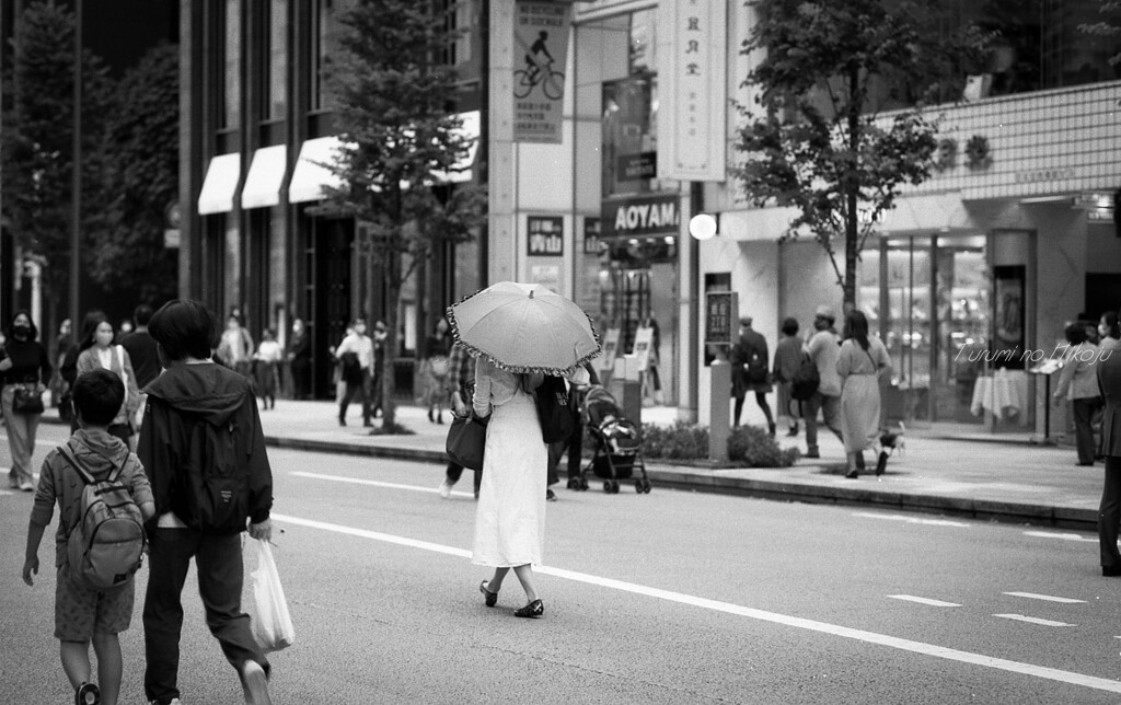 雨の街角