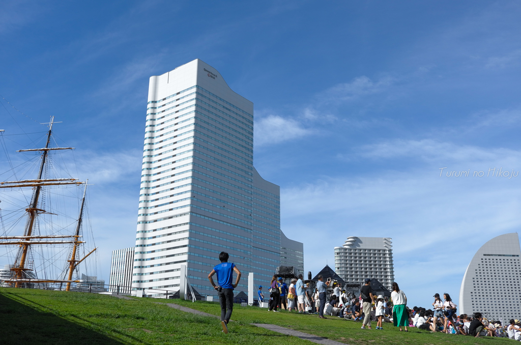 yokohama の青空