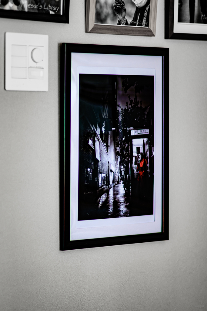 写真を飾って・・・