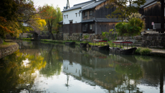 秋景　新町浜