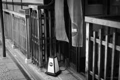 お店の軒先